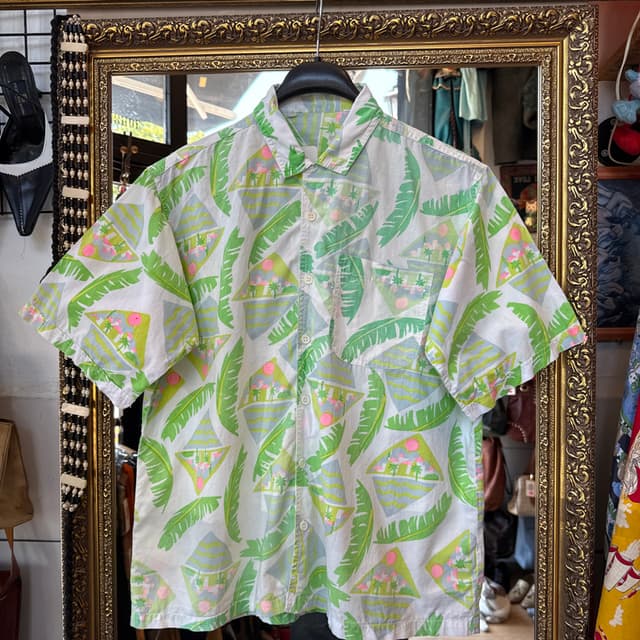 80’s Tropical Wave Aloha Shirt
