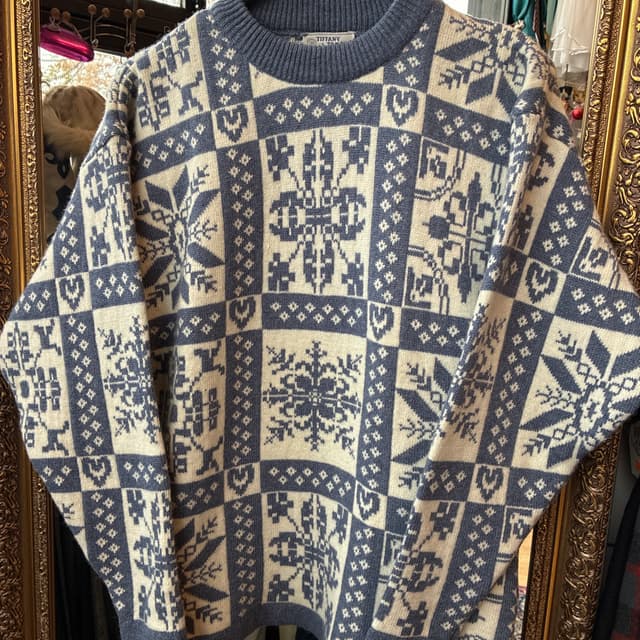 80's Tiffany&Tomato Knit