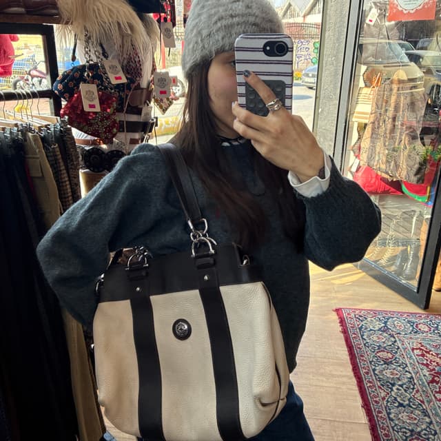 Tergan 00's Leather Bag