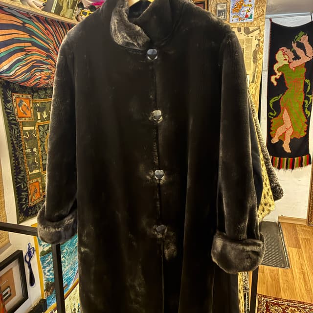 ONLY YOU FAUX FUR COAT