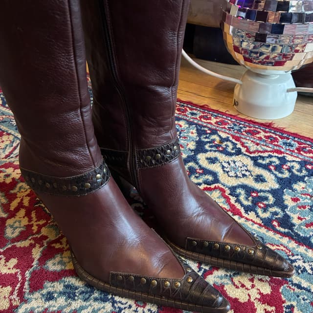 Diego Puerta Leather Boots