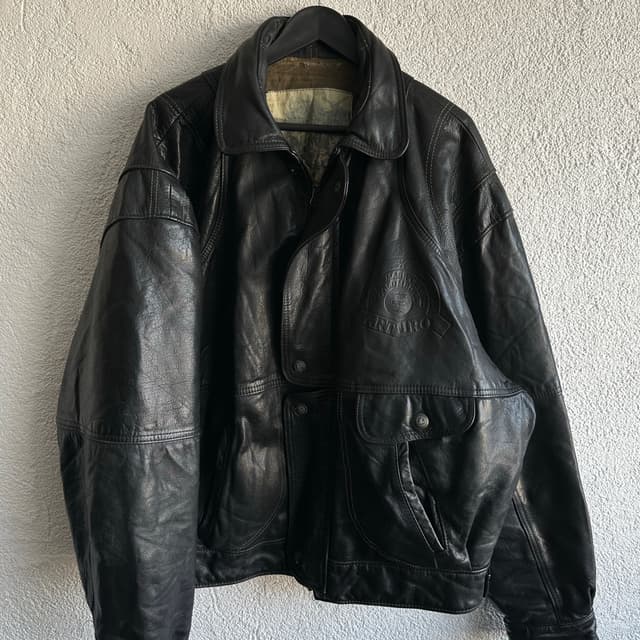 Vintage Pilot Deri Ceket