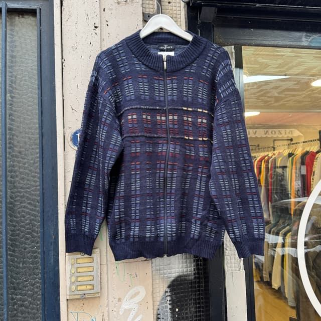 Vintage Yün Hırka L